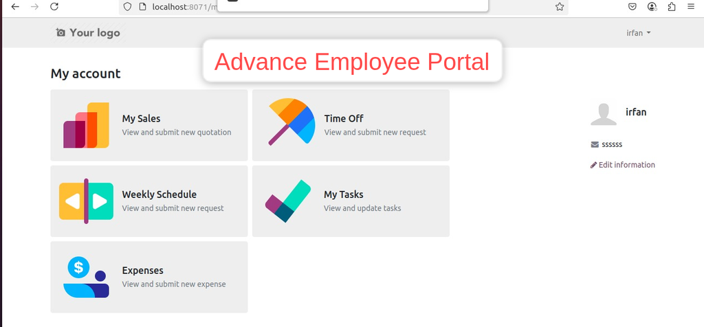 Weekly Schedule Portal 
