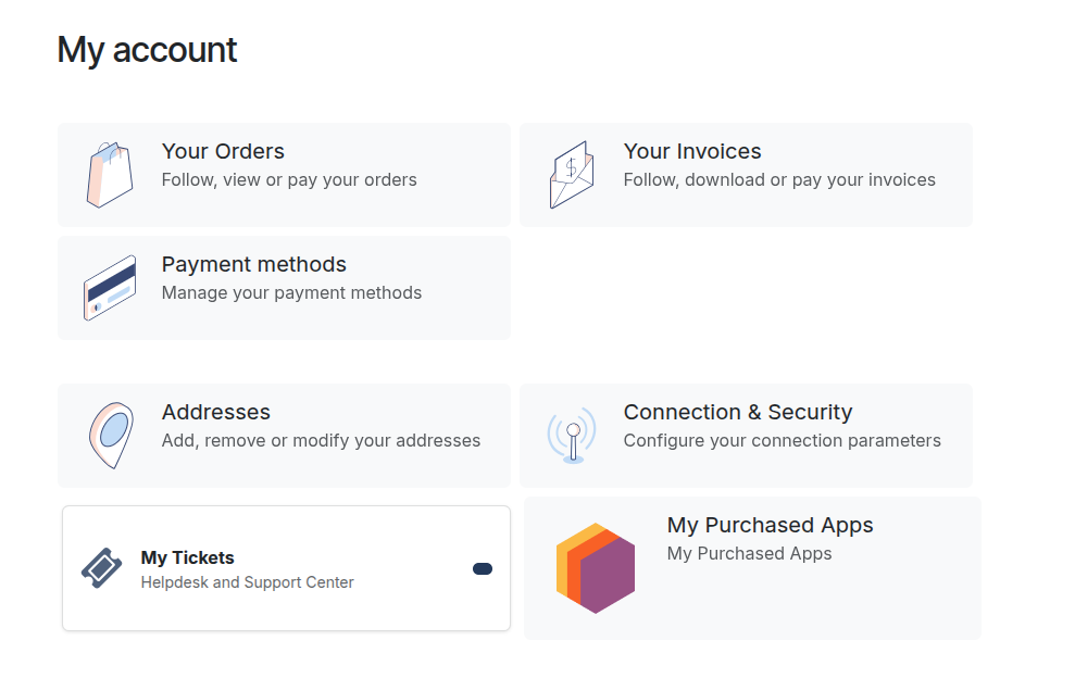 Portal HelpDesk Service Center
