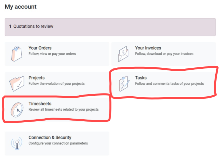 Timer in Timesheet and Task Portal 