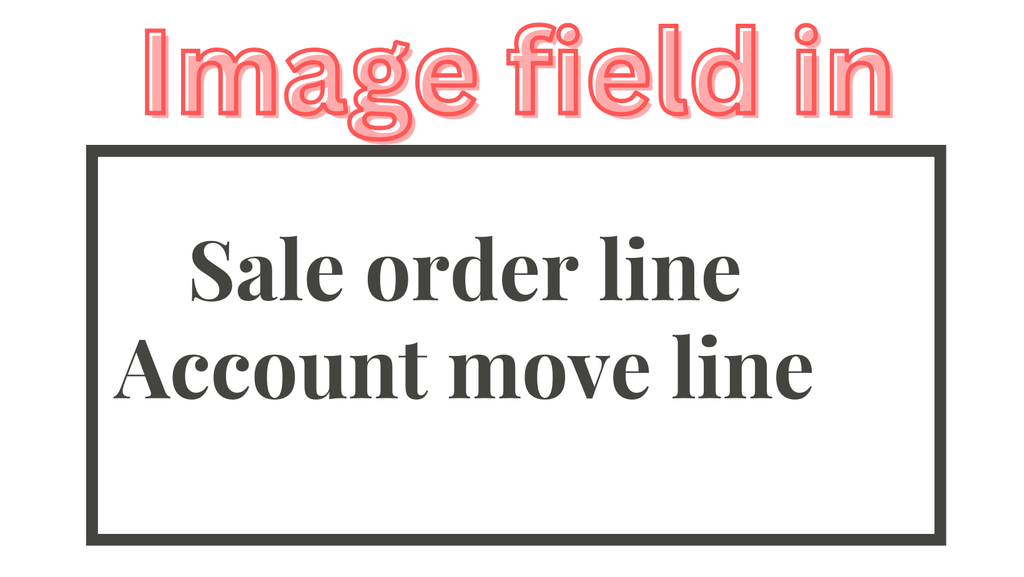 Sale Order Line and Account Move Line Images